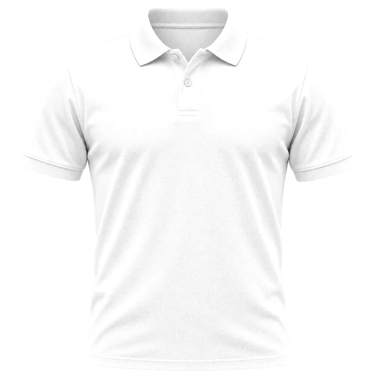 Classic Piqué Polo blank in White