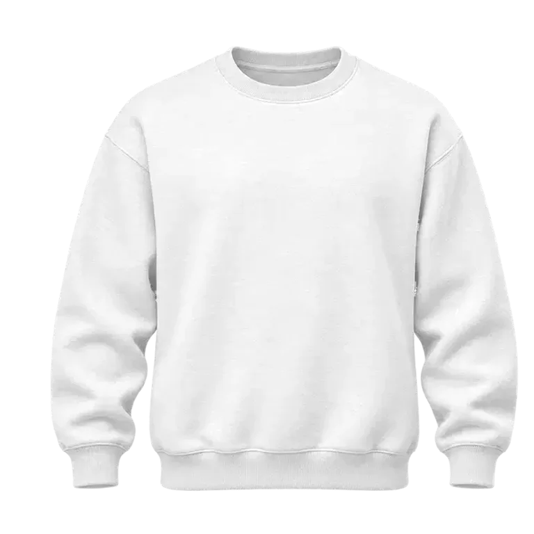 Heavyweight Crewneck blank in White