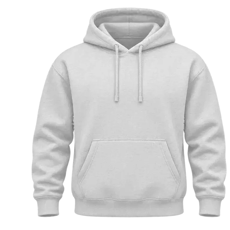 Premium Pullover Hoodie blank in White
